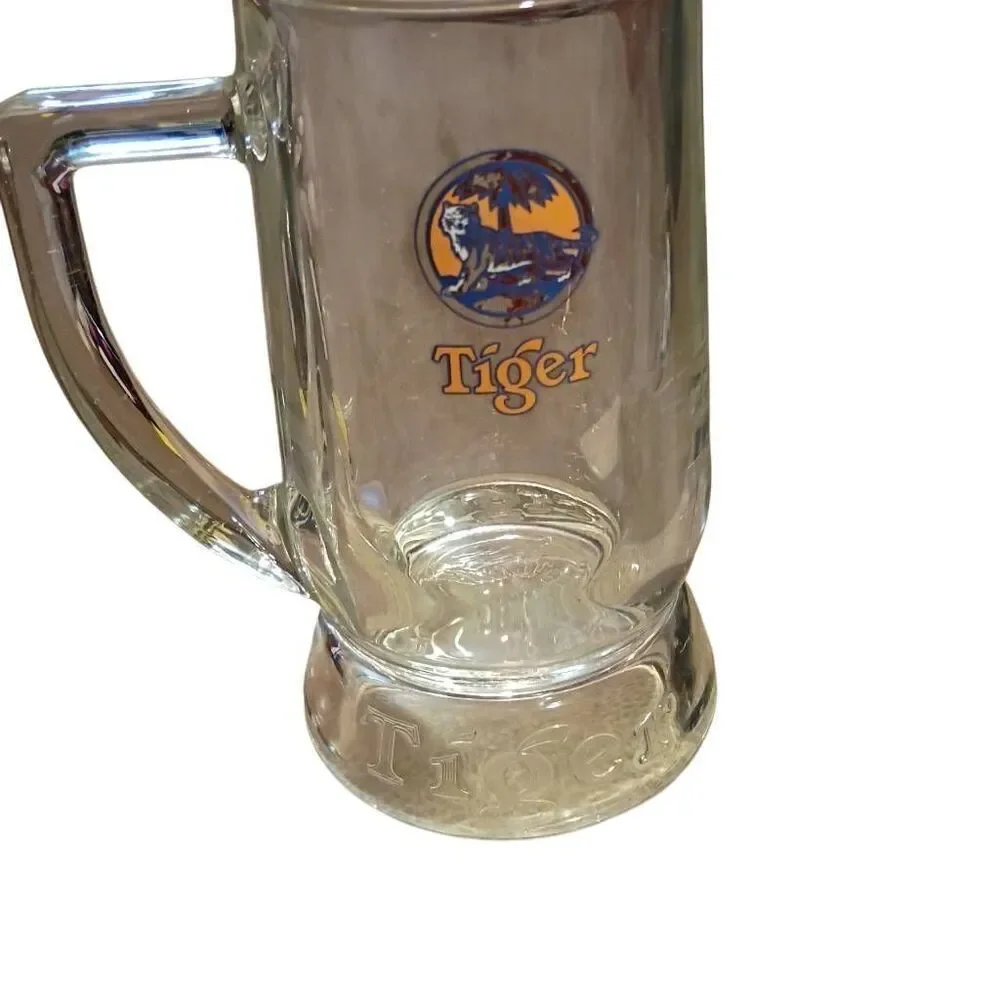 Vintage Tiger Beer Glasses